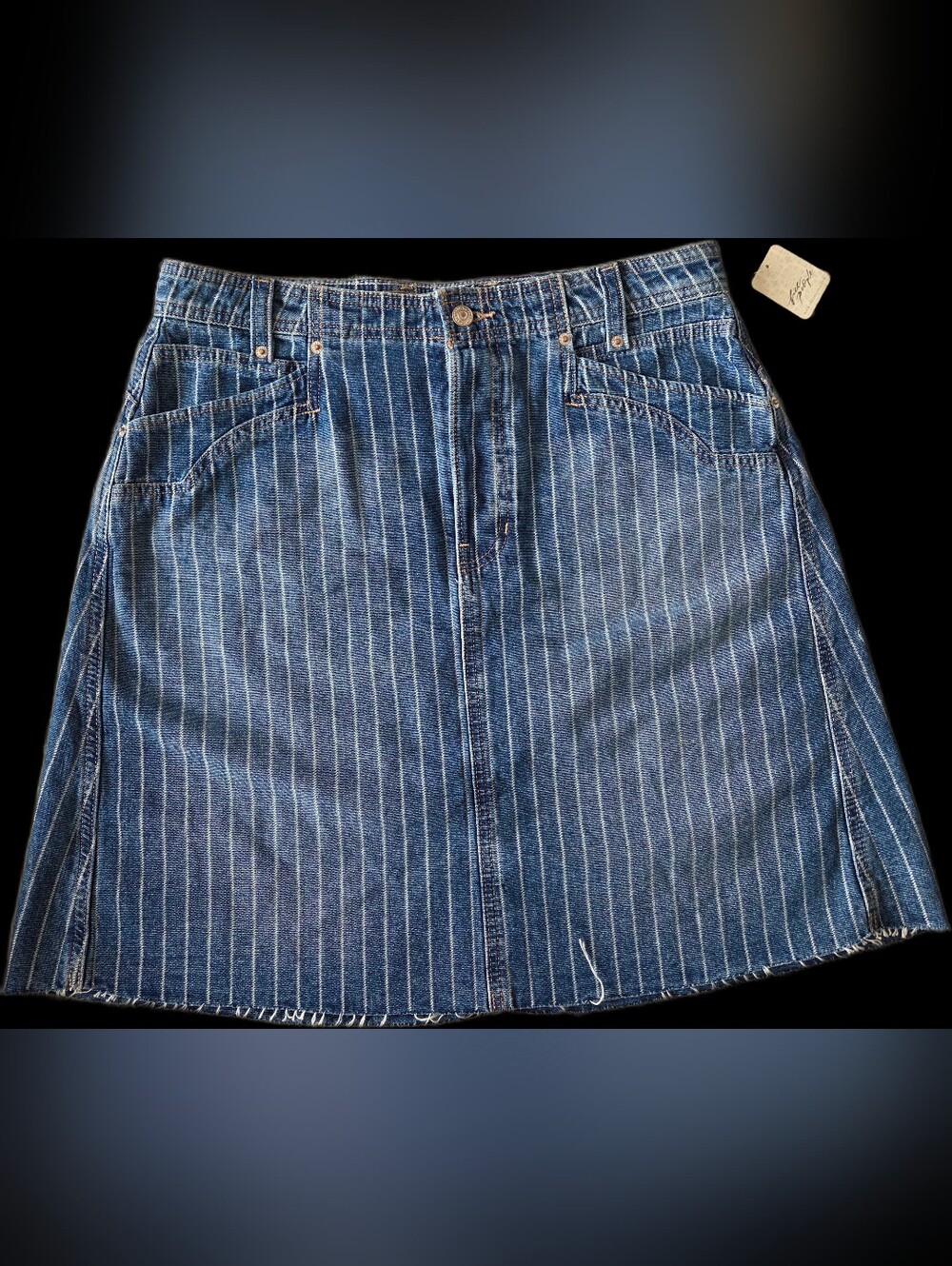 Free People Suzy Denim Midi Skirt